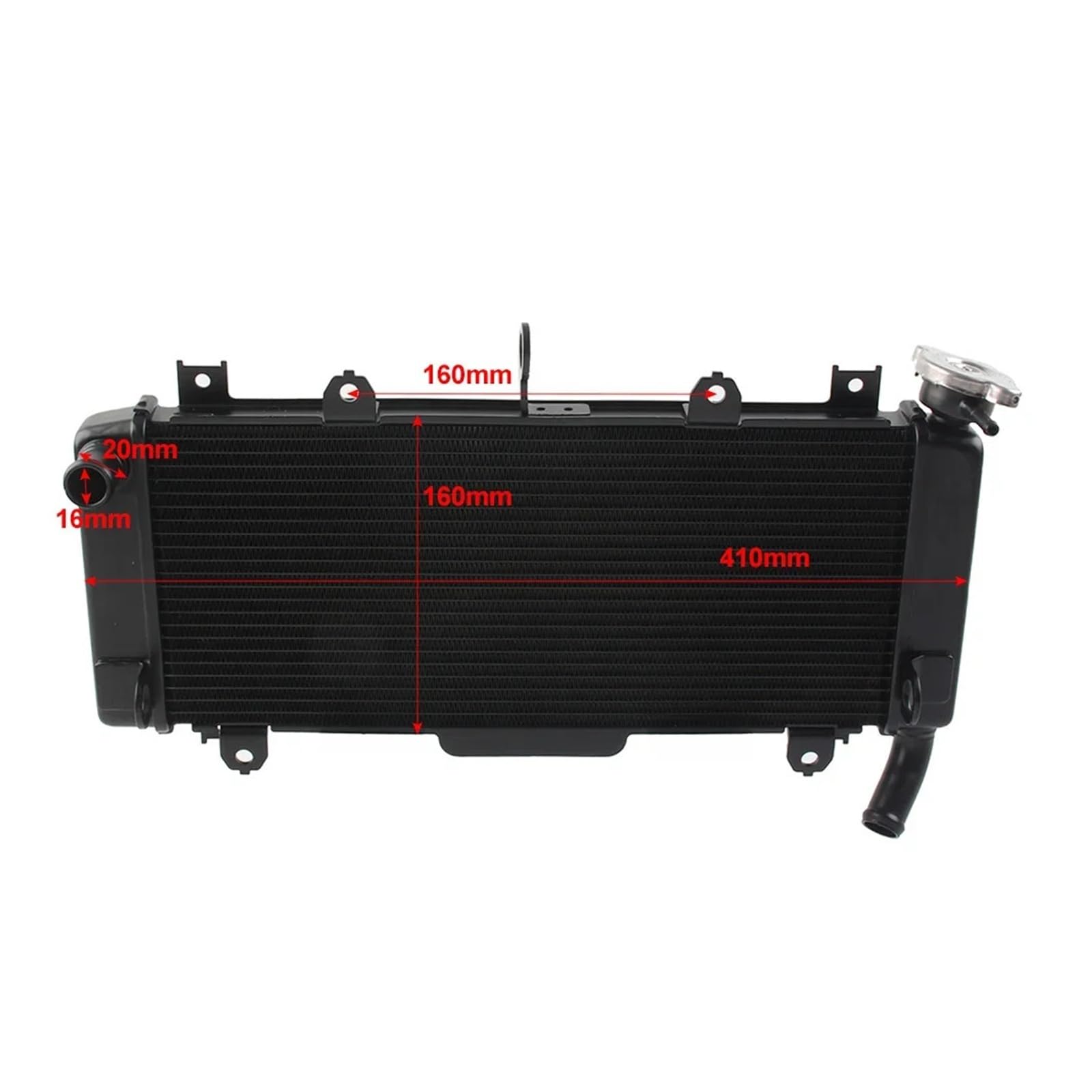 Pasuje Do Ninja 650 Z650 ER650 2017-2023 Chłodnica Motocyklowa Chłodzenie Akcesoria Zamienne Intercooler do turbiny samochodowy