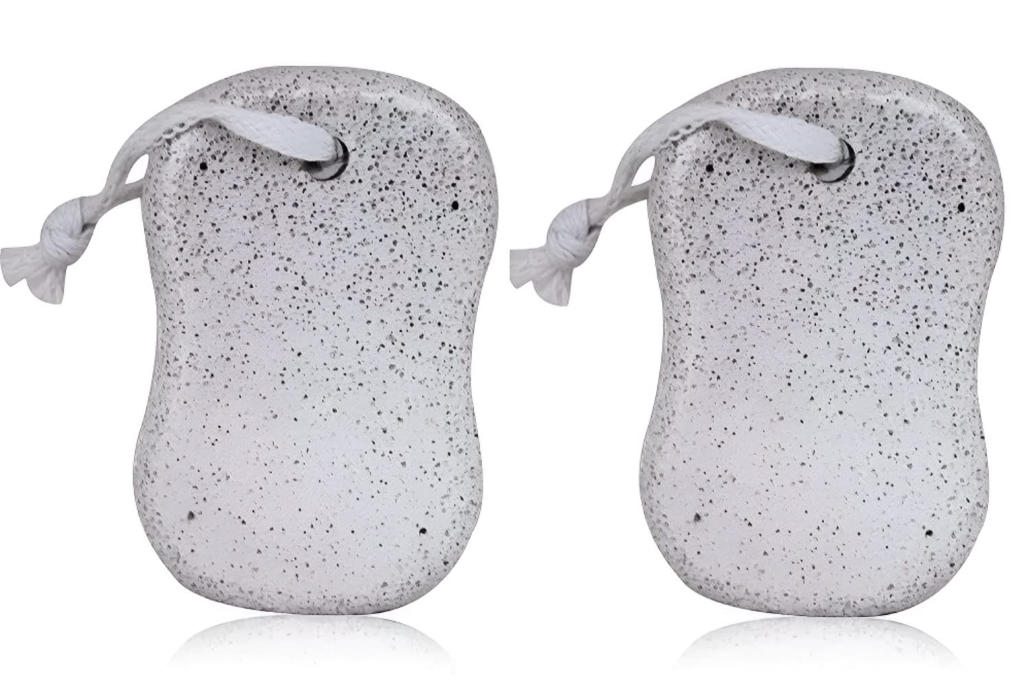 Oblivion Personal Care Oval Shape Pumice Stone Scrubber for Body and Foot White Pack of 2 (B096PBJWV1) Amazon Price History, Amazon Price Tracker
