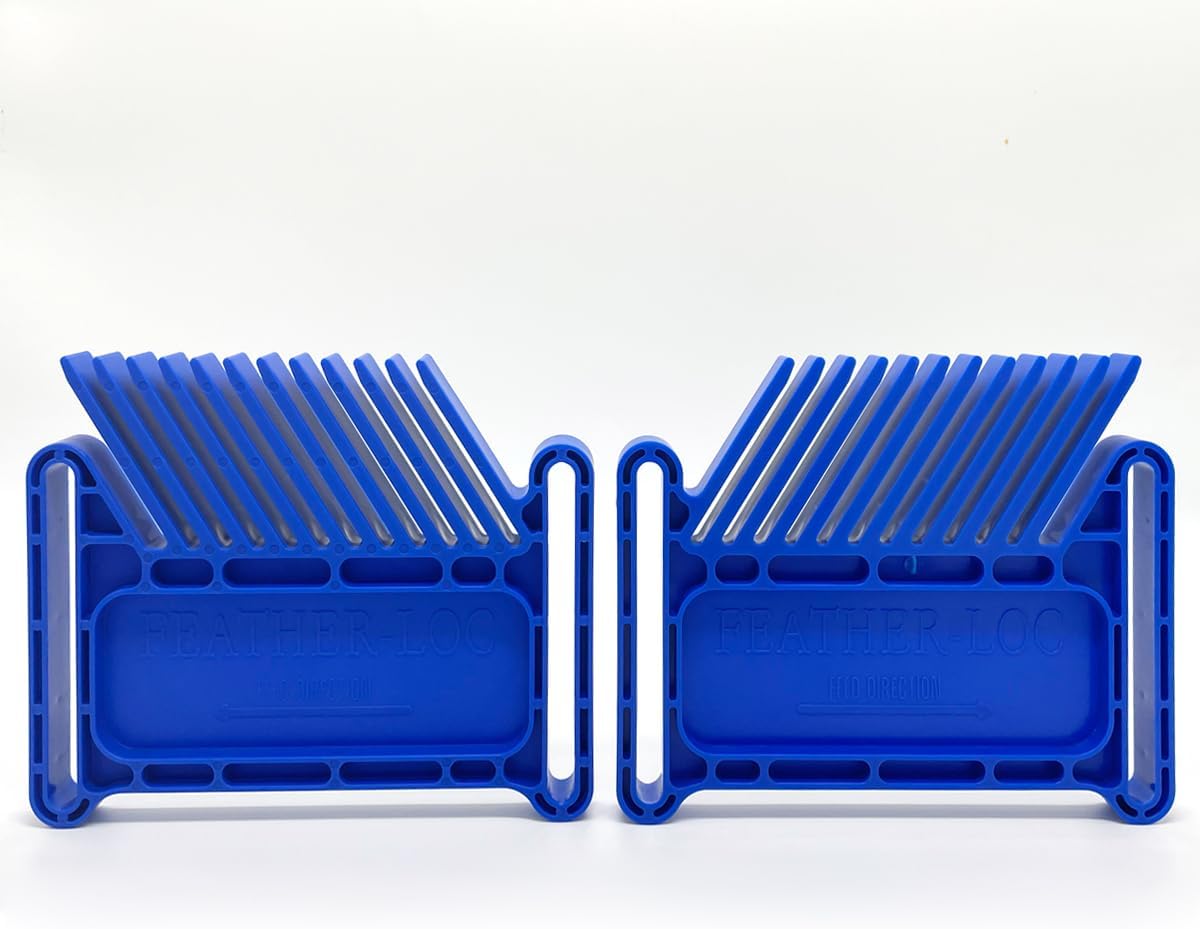 Featherboard Woodworking Tools, Safety Device Stackable Featherboard for Table Saws, Router Tables & Band Saw with Miter Slots, Miter Track, T-Slots, T-Track(2 Pcs)