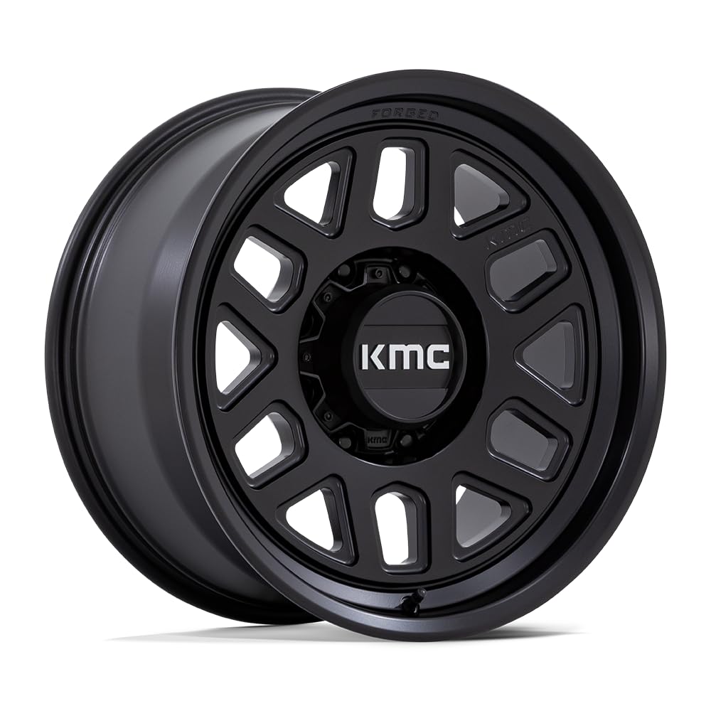 KMC Wheels MESA Forged MB 18X9 8X6.5-12 S-BLK 1 Wheel Total of 1