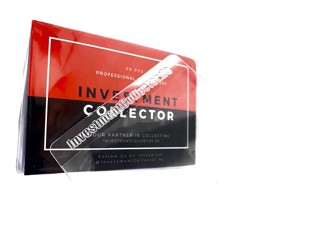 InvestmentCollector Premium Semi Rigid Card Saver 50 unidades para Pokemon, YuGiOh