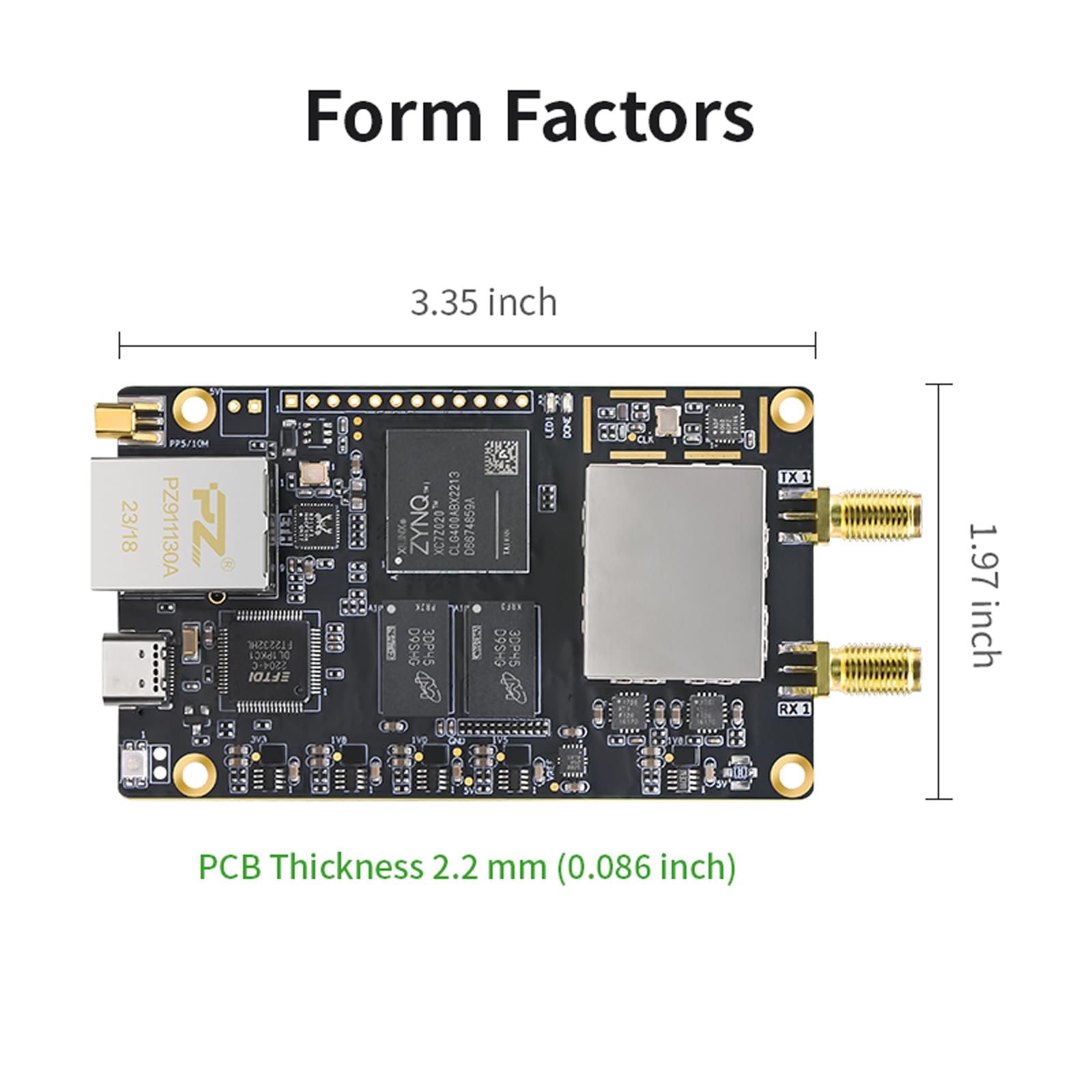 Amazon.com: P201Mini P203Mini SDR Development Board Zynq 7020