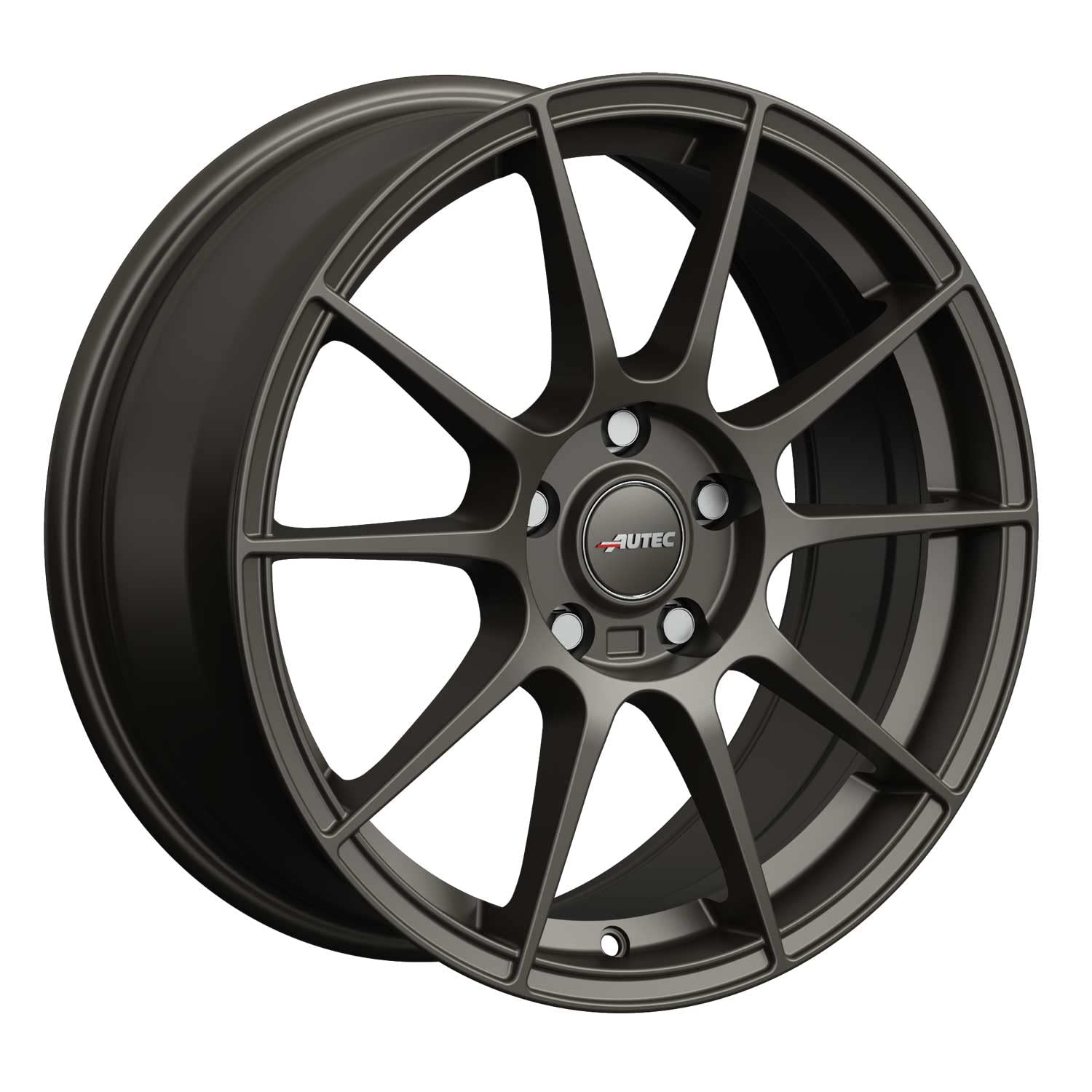 4x AUTEC Felgen Alufelgen WIZARD 7.5x17 ET45 4x108 Gunmetal matt kompatibel mit Ford Fiesta Ka+ Fusion