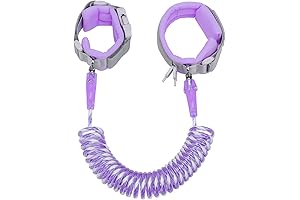 Dr.meter Kids Leash for Toddler, Reflective Anti Lost Wrist Link with Lock and Key