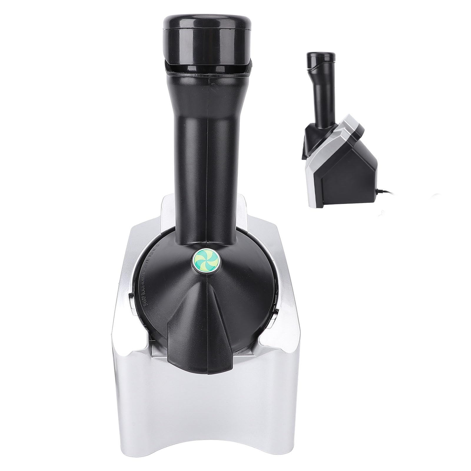 Machine électrique Multifonctionnelle de Sorbet de Yaourt de Crème Glacée de Fabricant de Dessert glacé pour L'usage à la Maison Conception Compacte D'abs (Prise UE 220V)