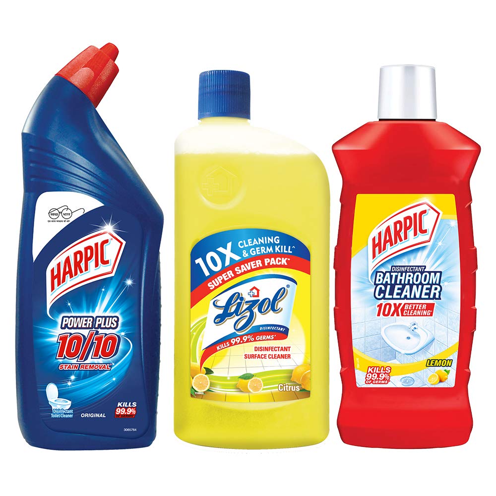 Buy Harpic Powerplus Disinfectant Toilet Cleaner, Original 1 L