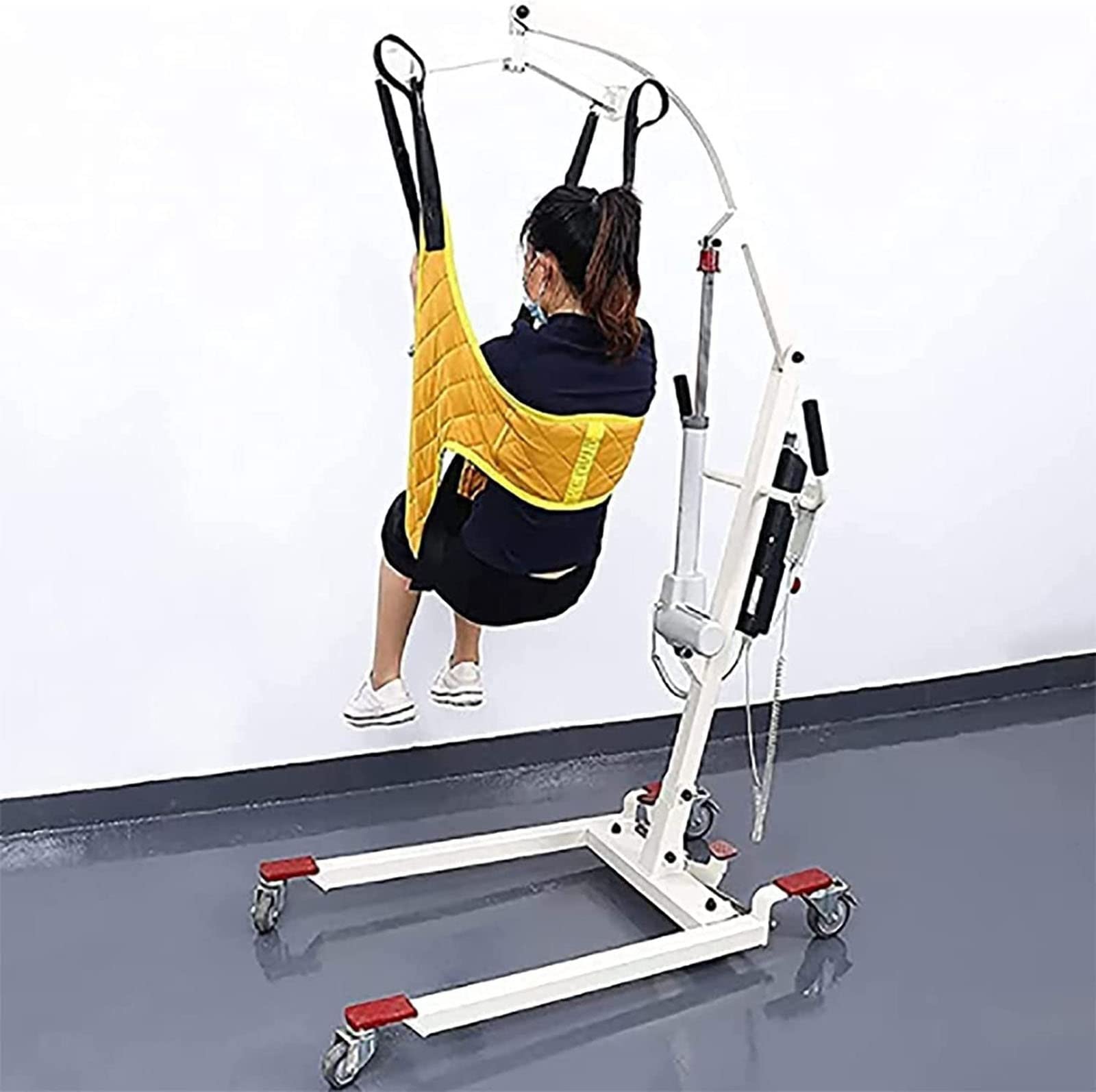 CEEBUS Grúa de Paciente Cabestrillo de elevación de Pacientes, Cabestrillo de elevación de Todo el Cuerpo para posicionamiento y elevación de Pacientes en Cama.
