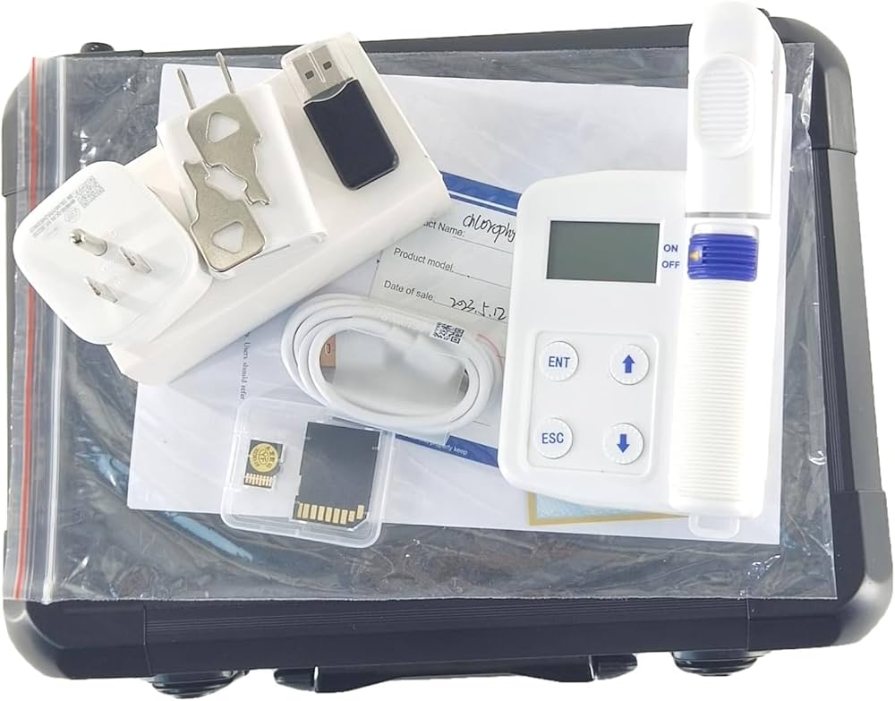 Amazon | CNYST 植物葉緑素検査器 クロロフィルメーター 葉緑素