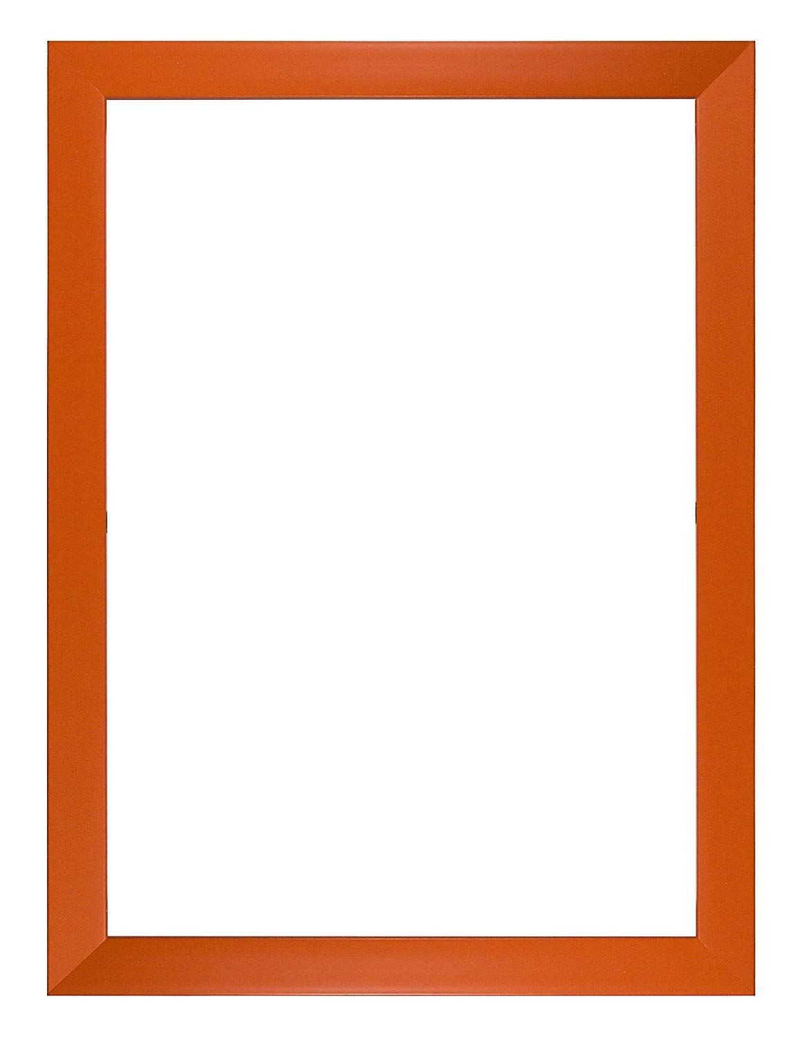 Memory Box Rainbow Range Picture/Photo/Poster frame with Real Glass - Moulding 19mm Wide and 15mm Deep - (29.7 x 42.0cm) Orange A3