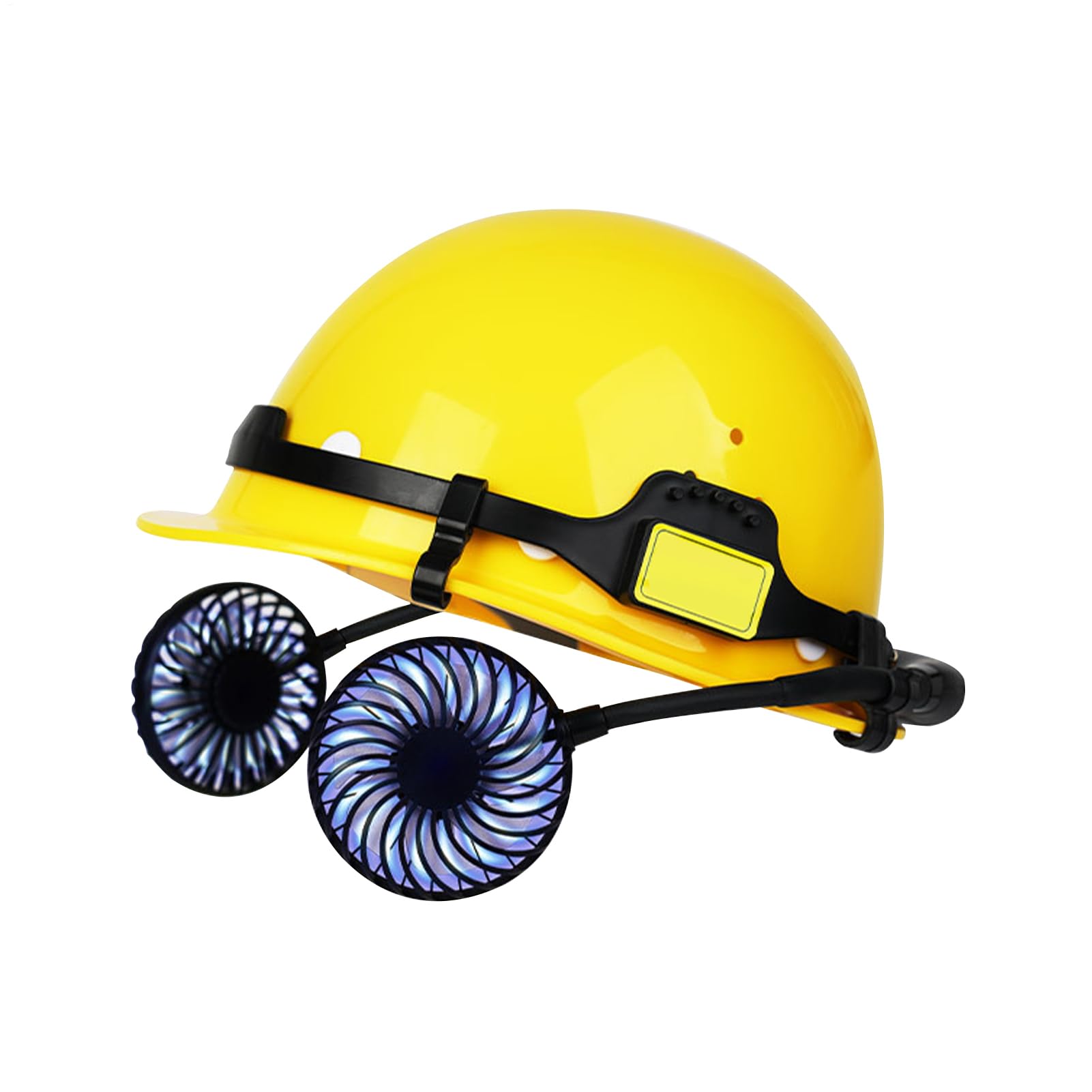 Helmets for Adults | Safety Helmet for Construction Works, Rechargeable Fan, Ergonomic Equipment for Industrial Construction and Home Renovation