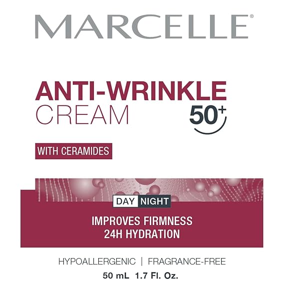 MARCELLE Anti-Wrinkle Cream 40+, Day & Night, Anti-Aging Cream