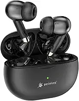 Fone de Ouvido Bluetooth 5.4 Sem Fio TWS – Microfone Embutido, Cancelamento de Ruído, Bateria Longa, IPX4 à Prova D’Água, Design Esportivo Ergonômico, Compatível com iPhone e Android (Preto)