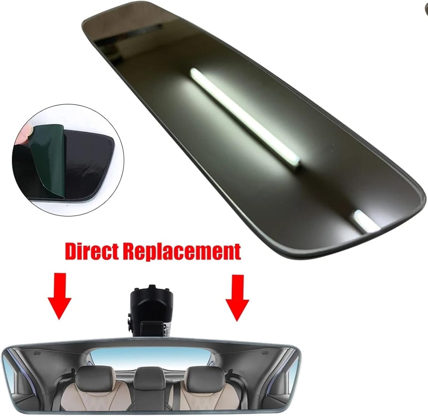 Interior Rear View Mirror for Volvo for V40 for V40Xc for V40Cc 2013 2014 2015 2016 2017 2018 2019 2020 2021 31468057 Interior Rear View Mirror Glass