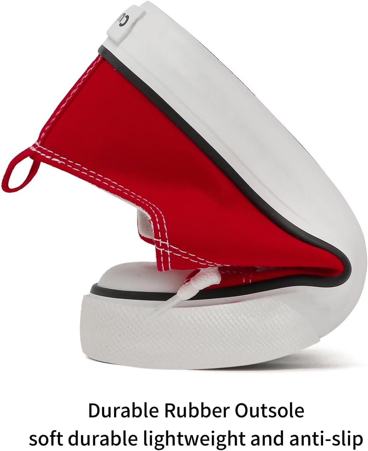 Toddler Little Kid Cushioned Canvas Shoes Slip On Sneakers Soft and Durable - Image 3