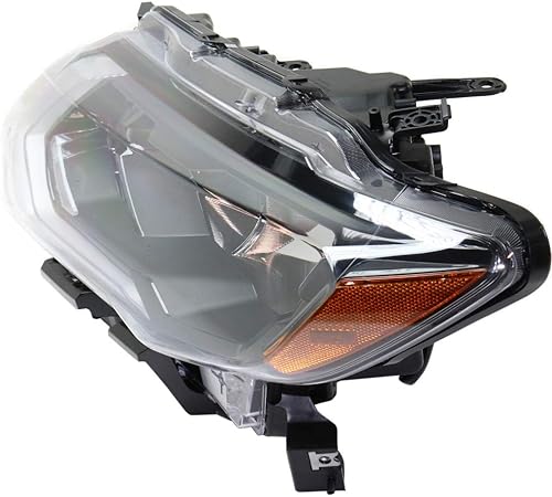 Miniatura 7 de Para el conjunto de faros delanteros Nissan Rogue 2017 2018 2019 para el lado del conductor y del pasajero, halógeno  NI2502254 + NI2503254