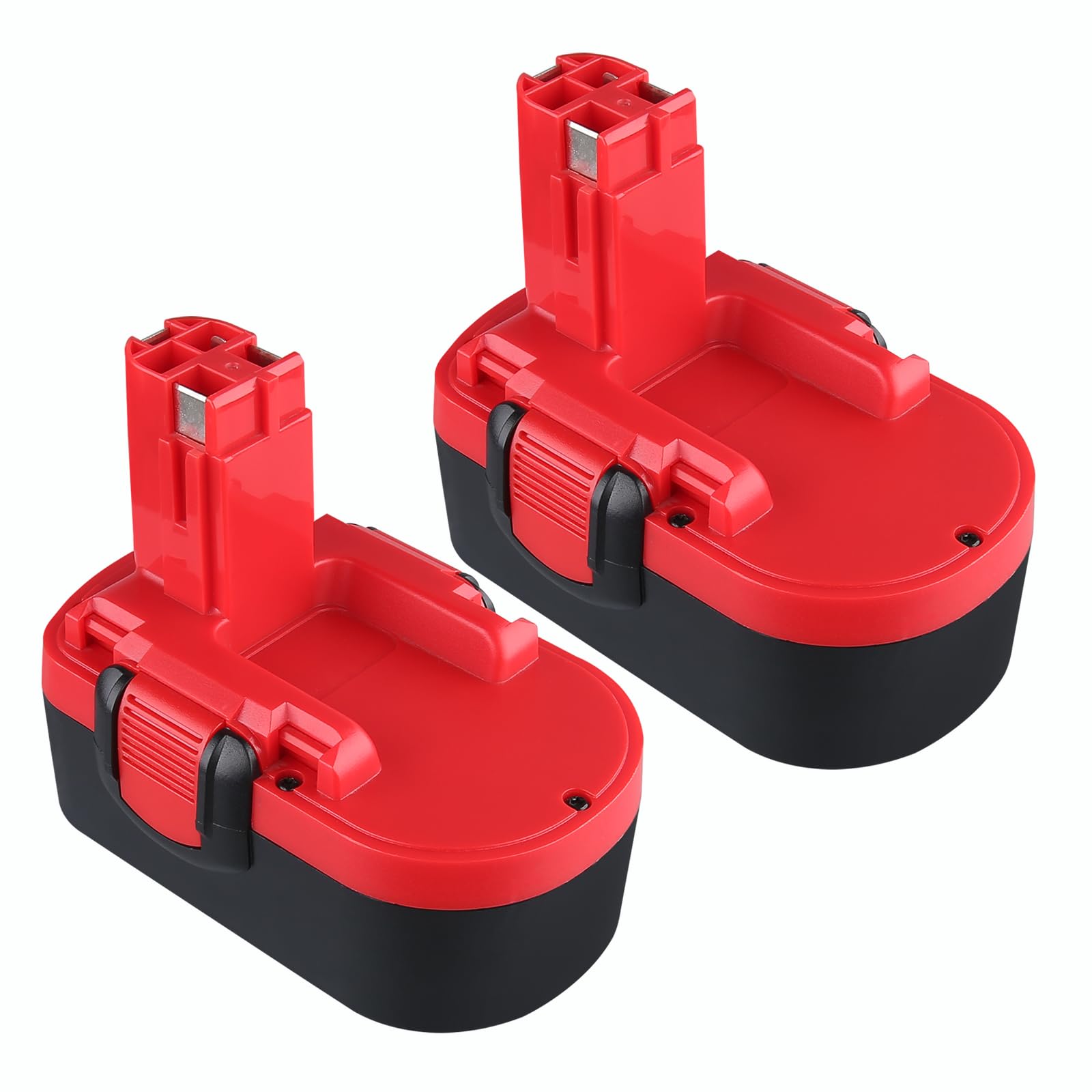 VANTTECH 18V 4.8Ah Ni-MH BAT025 Replacement for Bosch 18V Battery BAT181 BAT025 BAT180 BAT026 BAT160 BAT189 GSR18Compatible with Bosch 18V Cordless Tools - 2 Pack — image 1