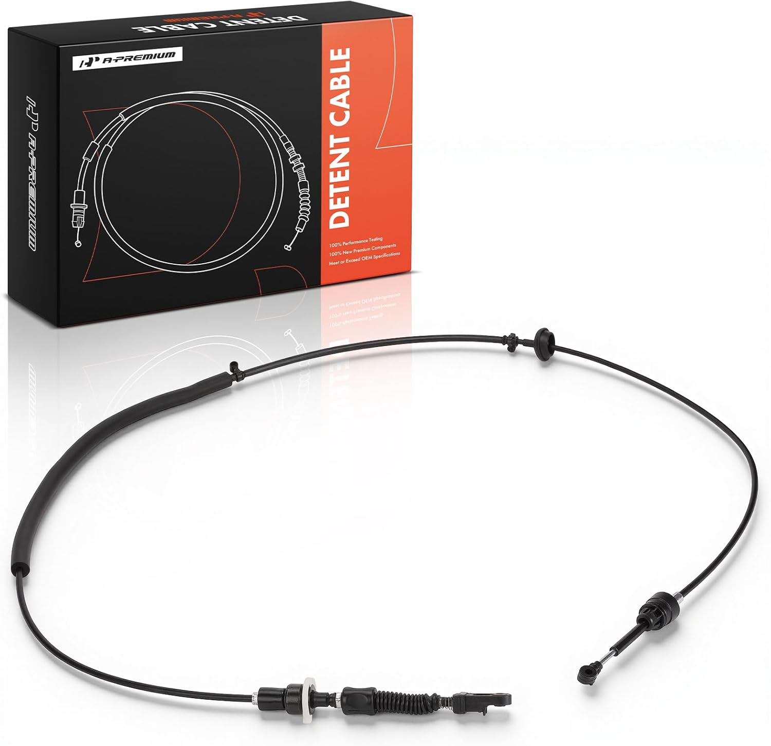 A-Premium 101.38 inch Automatic Transmission Detent Cable Compatible with Chevrolet Impala 2012-2013, Impala Limited 2014-2016