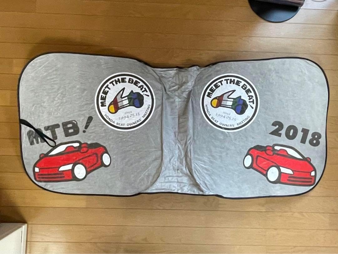 ホンダ ビート MEET THE BEAT 2018 イベント記念サンシェード とにかく