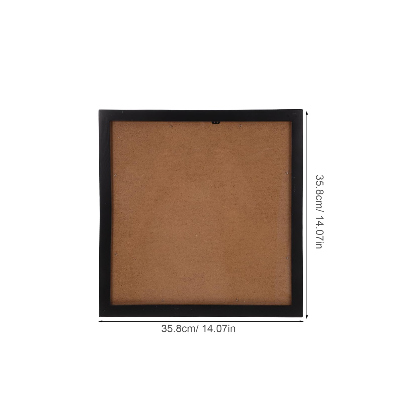 Zerodeko Marco Para Discos De Vinilo Negro Soporte De Exhibición Para Decoración De Pared Almacenamiento De Álbumes Para Hogar y Oficina