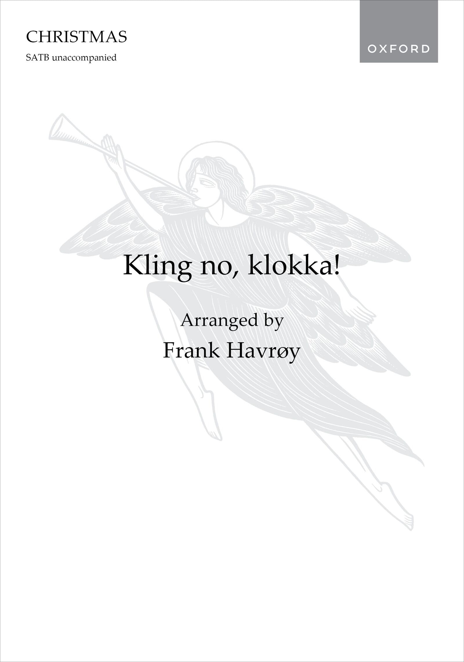 Kling no, klokka!: SATB vocal score