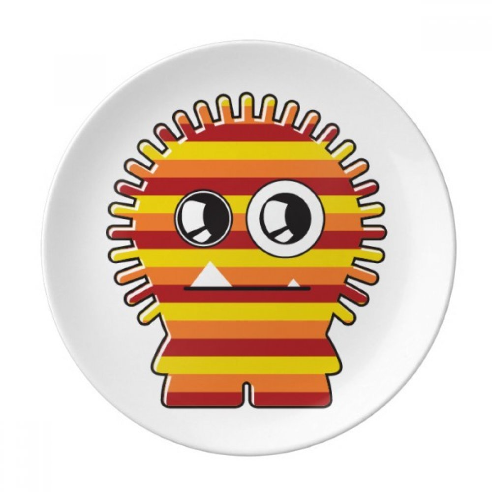Assiette en porcelaine Alien au design artistique et finitions soignées pour cadeau