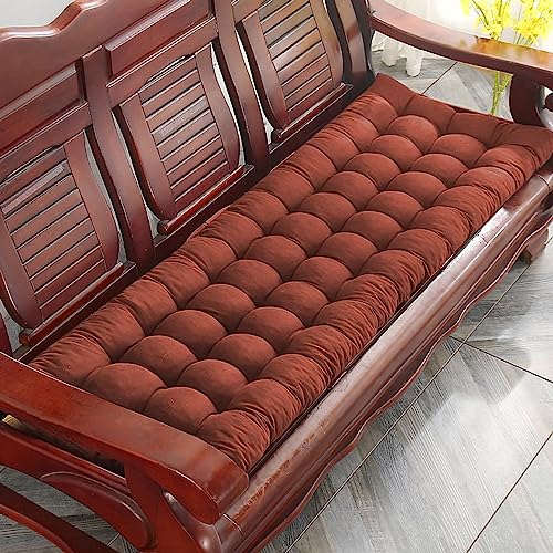 Coussin de balancelle 3 places épais et antidérapant pour banc de jardin