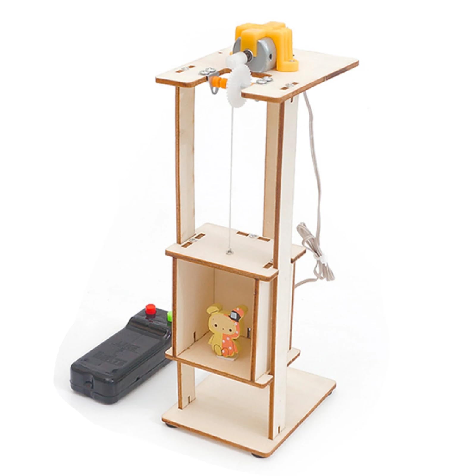 Buy DIY Electric Elevator Lift Model Children Boy Toys Science ...