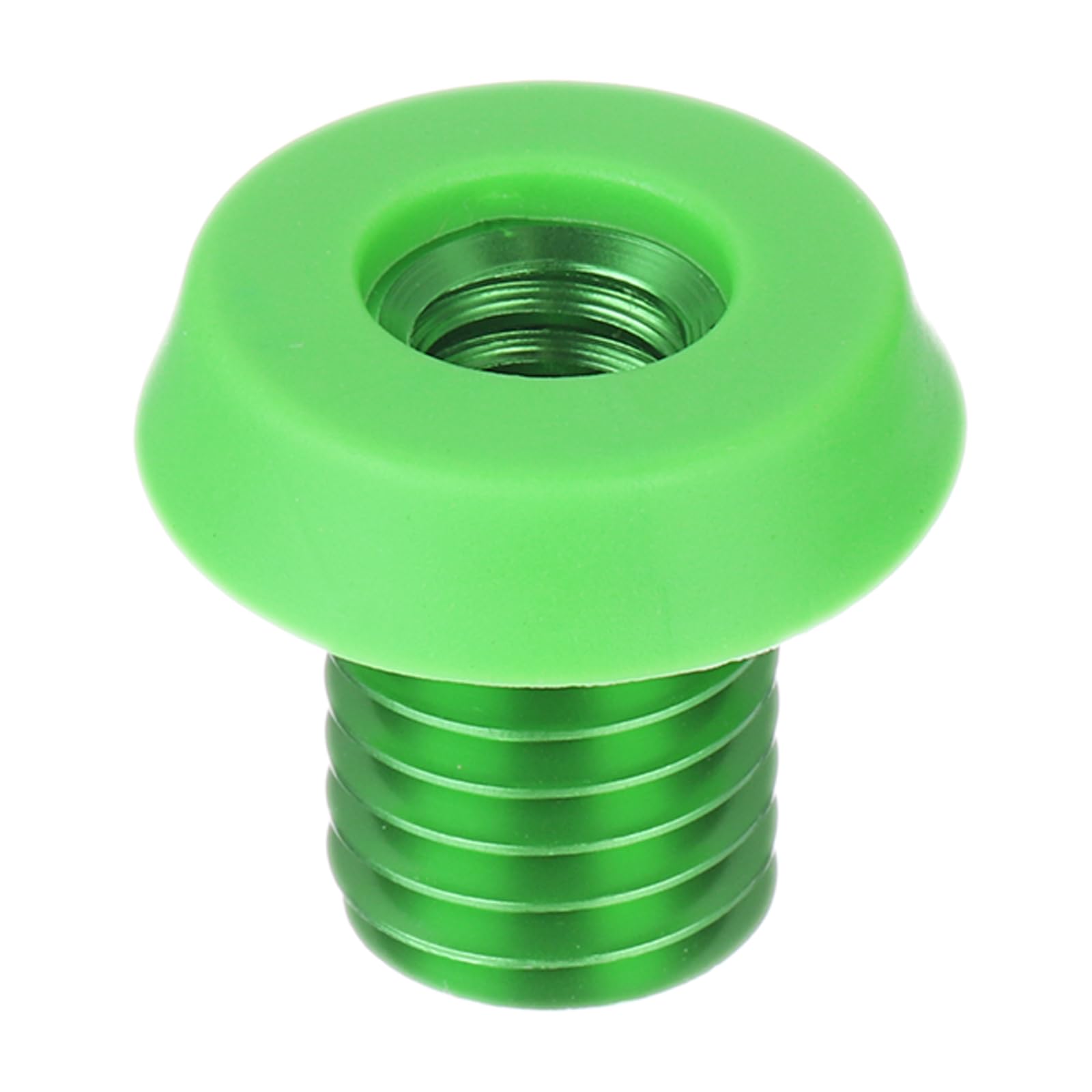 PATIKIL 0.59" Billiard Cue Bottom Cover, 1 Pack Billiard Cue Rubber Plug Billiard Cue Bottom Protection Pad for Billiard Cue Stick, Green