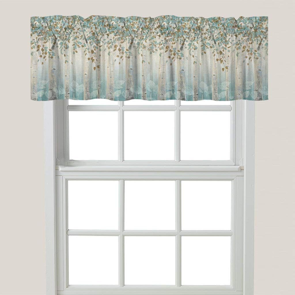 Laural Home Dream Forest Window Valance, Blue