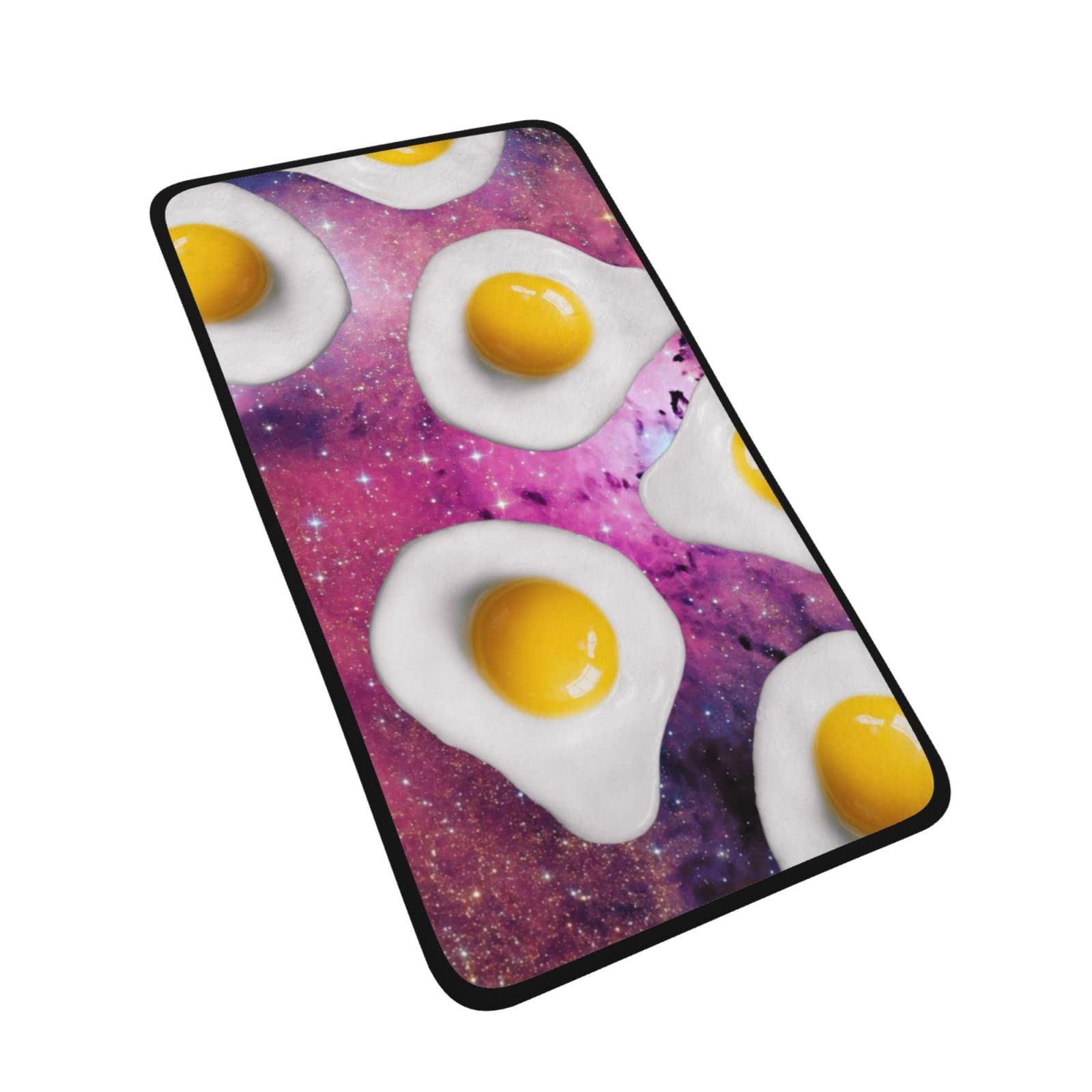 Amazon｜目玉焼き 紫の 星空 フェイスタオル 高速吸水 速乾 綿100  