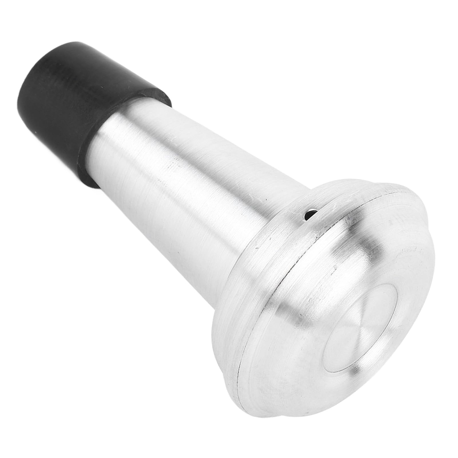 Miskall Trumpet Straight Mute, Trumpet Mute Silencer Practice Replacement Lightweight Aluminum Accessories Silver