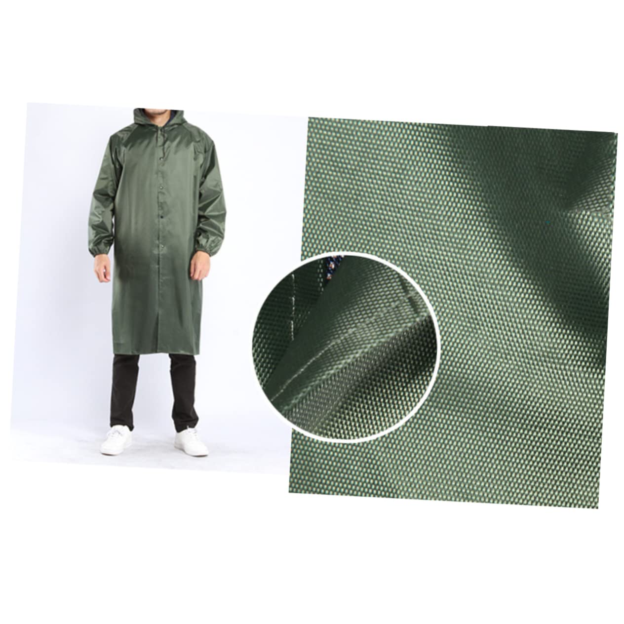 BESPORTBLE Poncho Antipioggia per Ciclismo all Aperto Multifunzione come Copertura o Materassino Resistente ai Graffi Facile da Trasportare e Pulire per Escursionismo e Attività all Aperto