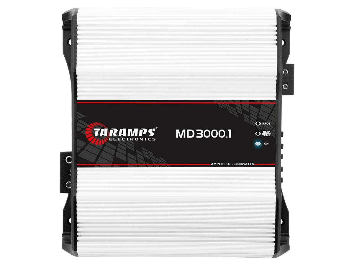 Taramp's MD 3000.1 1 Ohm 3000 Watt Classe D Amplificatore mono a gamma completa