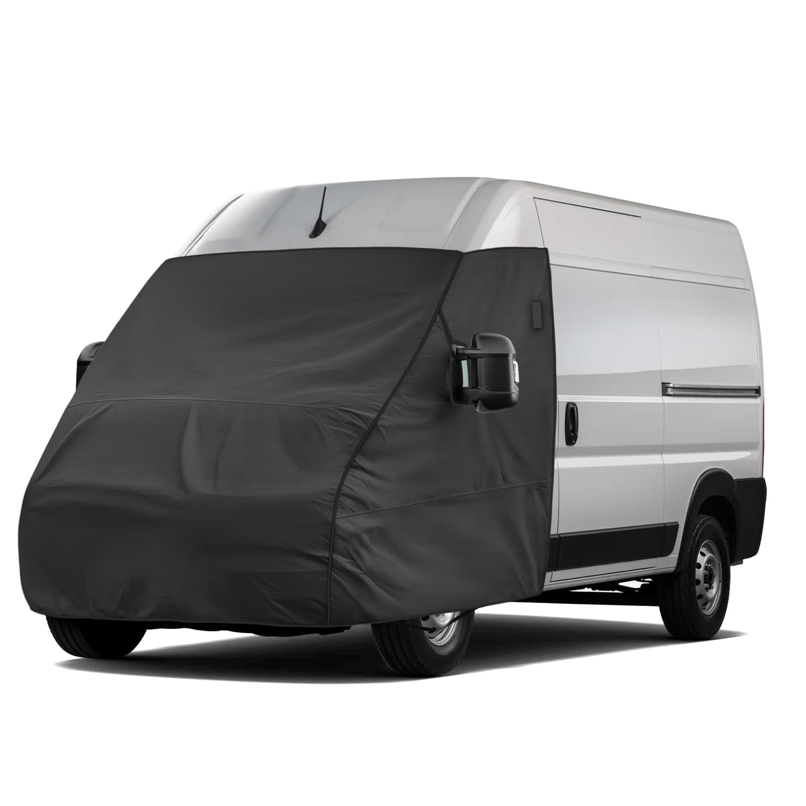 Frontscheiben Abdeckung für FIAT Ducato Citroen Jumper Peugeot Boxer 2006-2025, Scheibenabdeckung Wohnmobil Abdeckplane Gegen EIS Sonne Wasserdicht Windschutzscheibe Deckt Gesamte Motorhaube