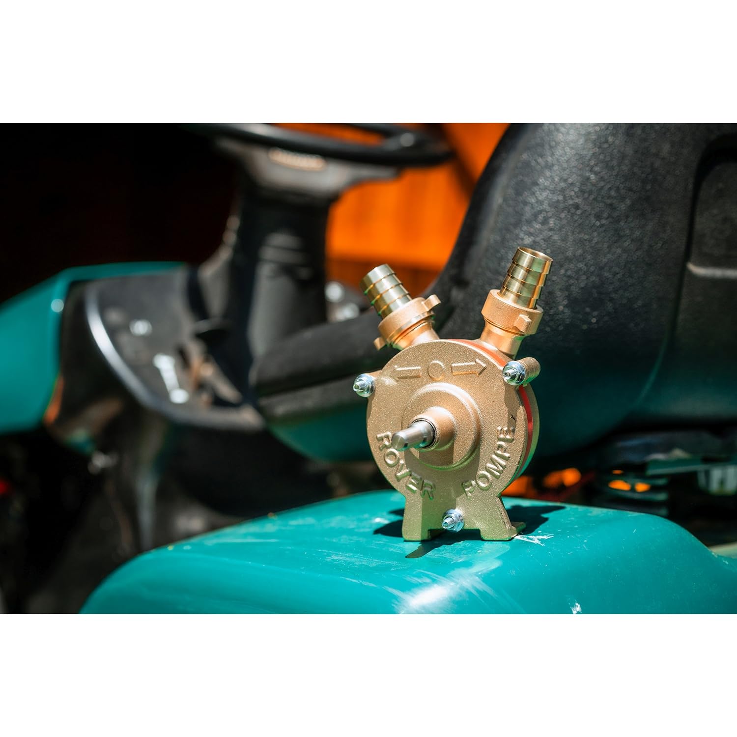SPID’O - TR 20 Pompe de transvasement réversible pour perceuse - Pompe auto-amorçante 1,7 m³/h max - Raccord 20/27 - Transfert eau et liquides compatibles