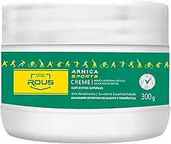 Arnica Sports Creme, D'agua Natural, 300 g