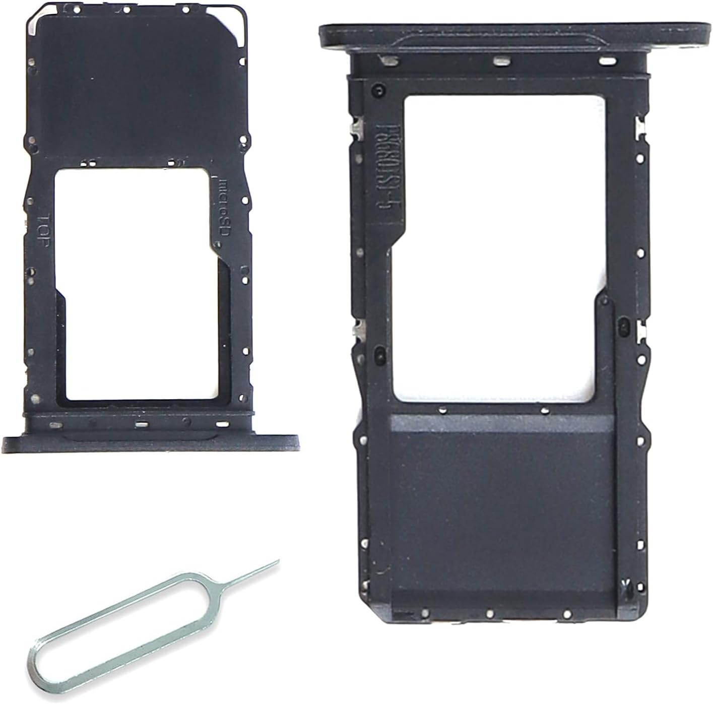 for Samsung Galaxy Tab A9+ 11.0" X210 X215 X216B X218U SM-X210 SM-X215 SM-X218U Sim Card Tray Holder Slot Pin Replacement,Black