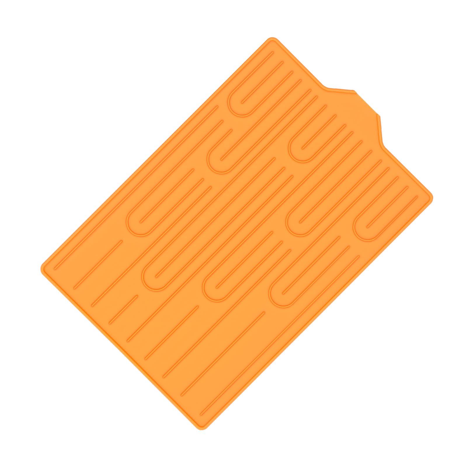 Limtula Silicone Draining Mats with Square Design for Quickly Water Drainage to 230C Nonslip Base for Dishes Dishes Drying Mats