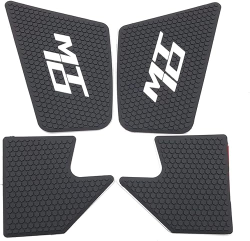 Para Yamaha MT-10 MT10 FZ-10 FZ10 2016 - motocicleta antideslizante adhesivo tanque tracción almohadilla lateral rodilla agarre protector accesorios