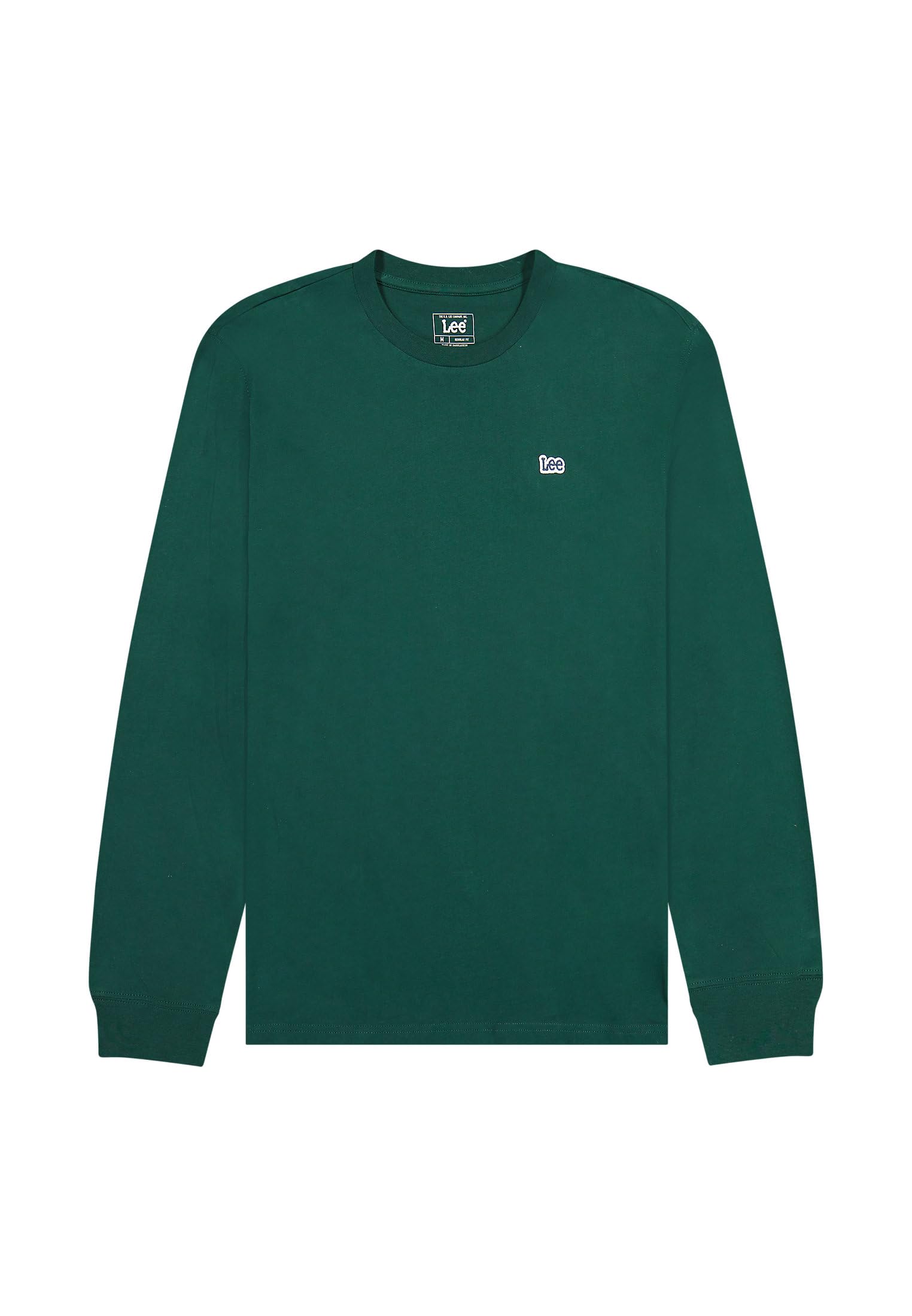 T-Shirt Homme Lee Ls Patch Logo Tee en coton confortable