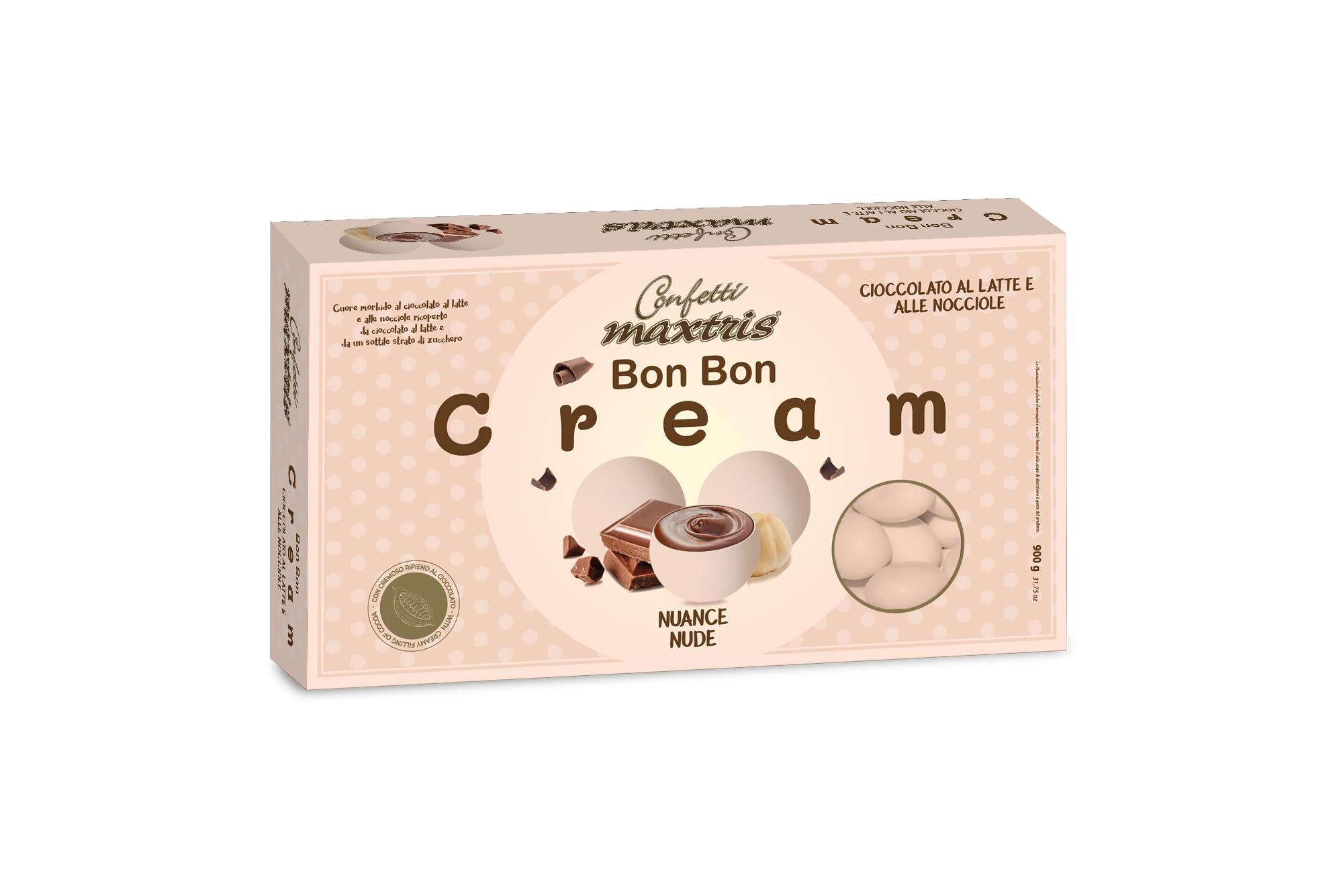 Bon Bon Cream Gianduia - Nuance Nude, scatola 900 gr
