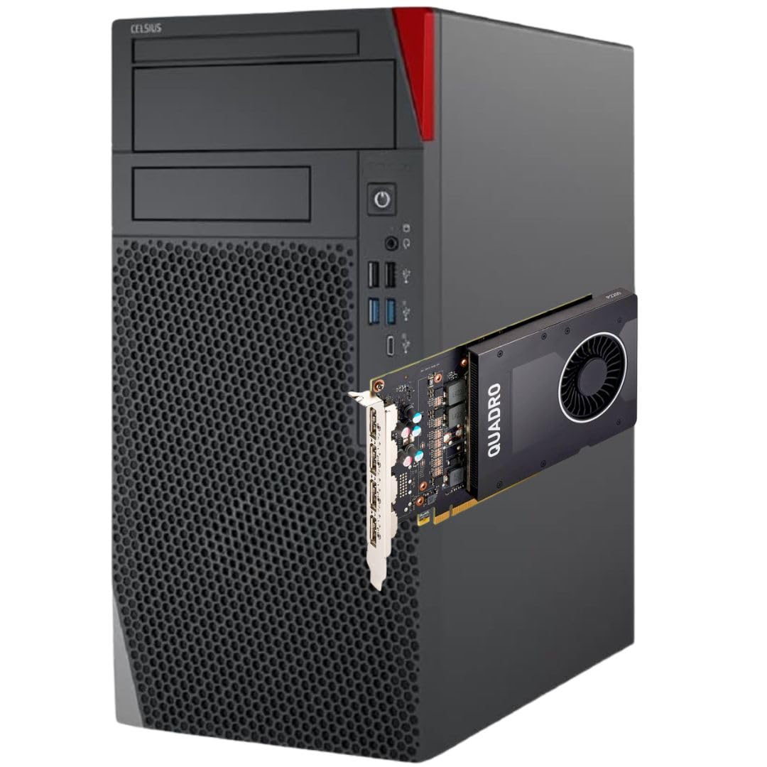 Workstation W5011 i9 11900, 32GB RAM, SSD 1TB, Wi-Fi, Win 11 Pro, Office 2024, RTX 4000 o Quadro P2200, grafica 4K, CAD, editing video(Ricon (Nero, Quadro P2200, 1000, GB, Windows 11 Pro, 32, GB)