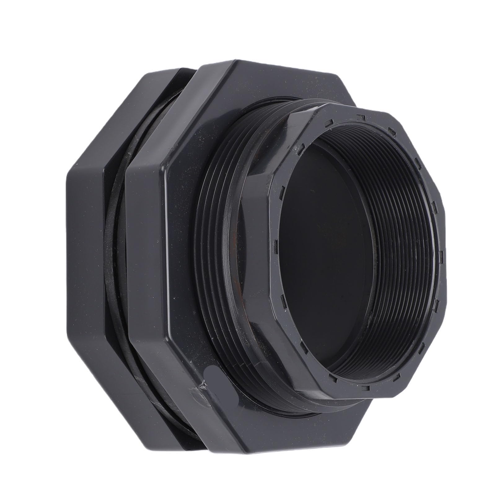 FTVOGUE Connecteur de Réservoir D'eau PVC 3 Pouces, Raccord fileté NPT pour | Conception facile à utiliser, joint EPDM pour l\'étanchéité, conçu pour diverses applications d\'eau, matériau PVC robuste