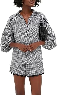 12 Engagement Party Outfit Ideas for Guests and Couples 14 Women's Casual Elegance Two-Piece Linen Outfit Set with Scalloped Hem Su...