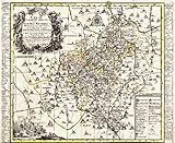 wernsdorfer straße 43  Erzgebirge 1750: Die SCHÖNBURGISCHEN HERRSCHAFTEN und die Ämter Glauchau, Waldenburg, Lichtenstein, Hartenstein und Stein. (Plano)