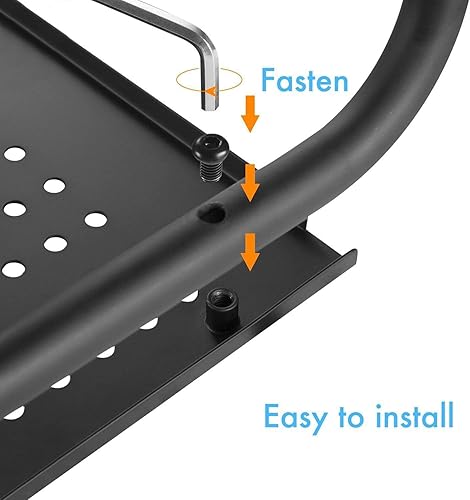 Miniatura 6 de HUANUO Monitor Stand Riser for Desk, Laptop Stand, Laptop Shelf w/Vented Metal, Desktop Computer Stand Desk Organizer for Laptop, PC, Printer