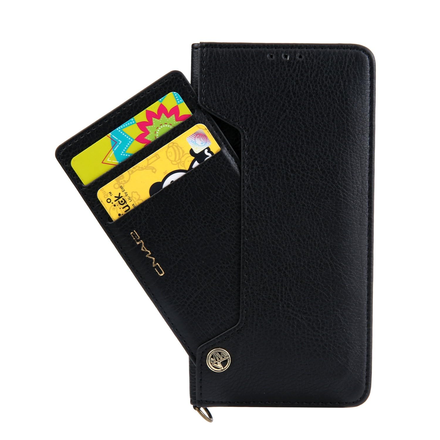 Étui en cuir de luxe pour Samsung Galaxy S25 Plus noir à rabat - 7