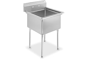 GRIDMANN 30" Stainless Steel Utility Sink