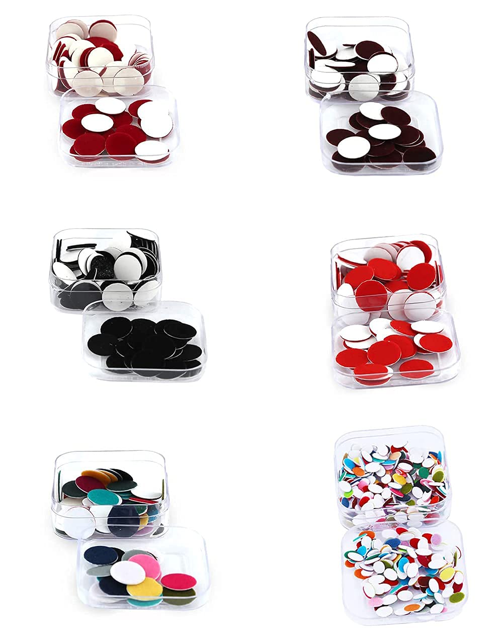 Jewellery Latest| Plain bindi Combo set of 3 |Size (11) | Round Shape | Black, Brown& Multi colour | Forehead Tikali | For Daily Use | For Girls & Women’s | For Festival. (Pack of 3) (Bindi Size-11)-image-5