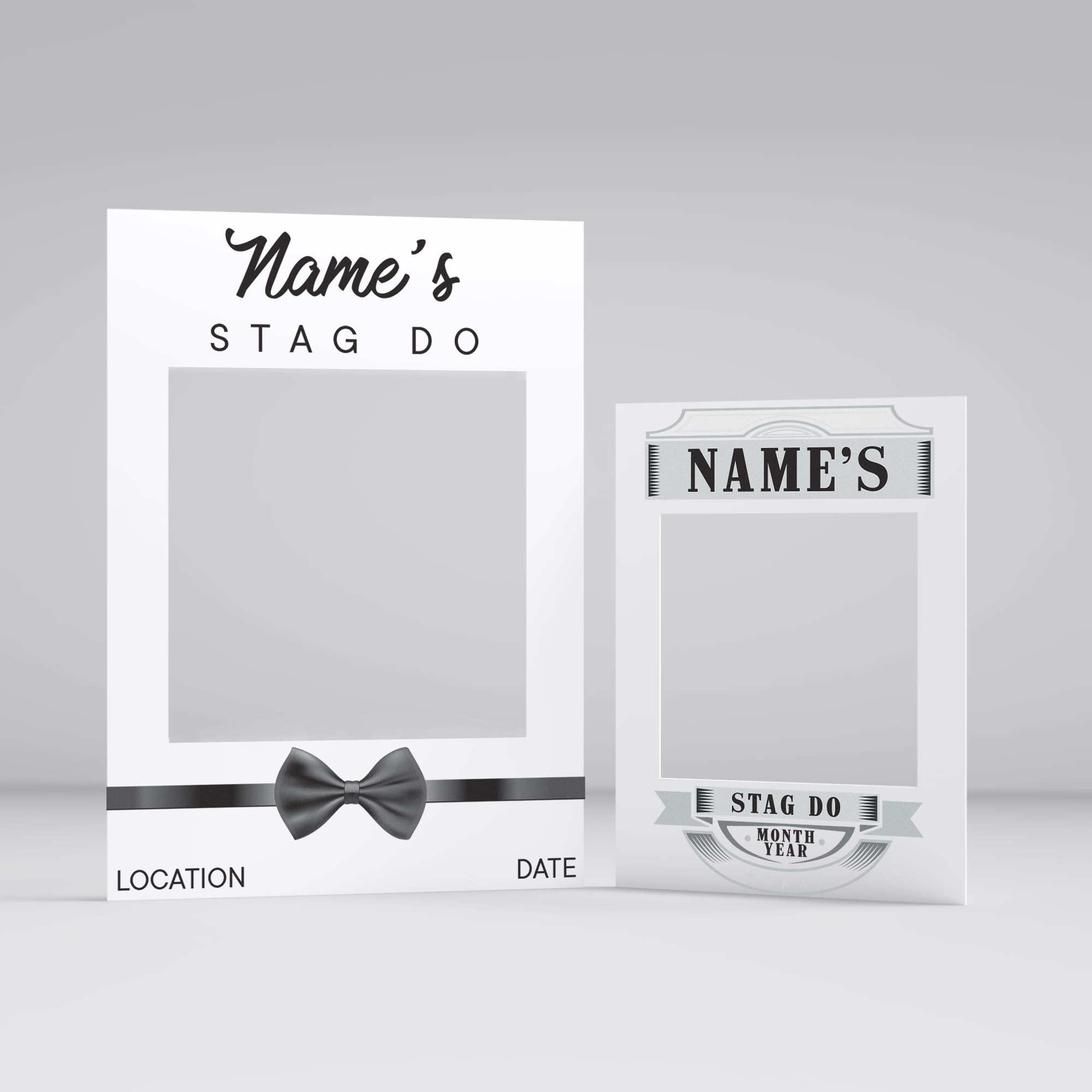 So Bespoke Customisable Stag Do Selfie Frame Bespoke Stag Party Groom To Be Effect Personalised Party Decoration Ideal Wedding Gift